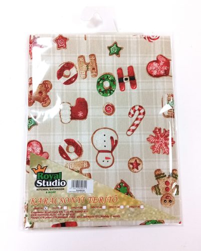 Asztali futó karácsonyi mintával Happy Home 40x140cm