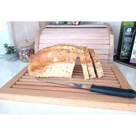 Kenyérvágó deszka morzsatálcával Happy Cooking RS-1436